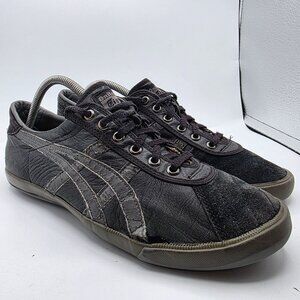 Onitsuka Tiger Rotation 77 Mens Size 10 Black Sneaker Shoes Outdoors Casual